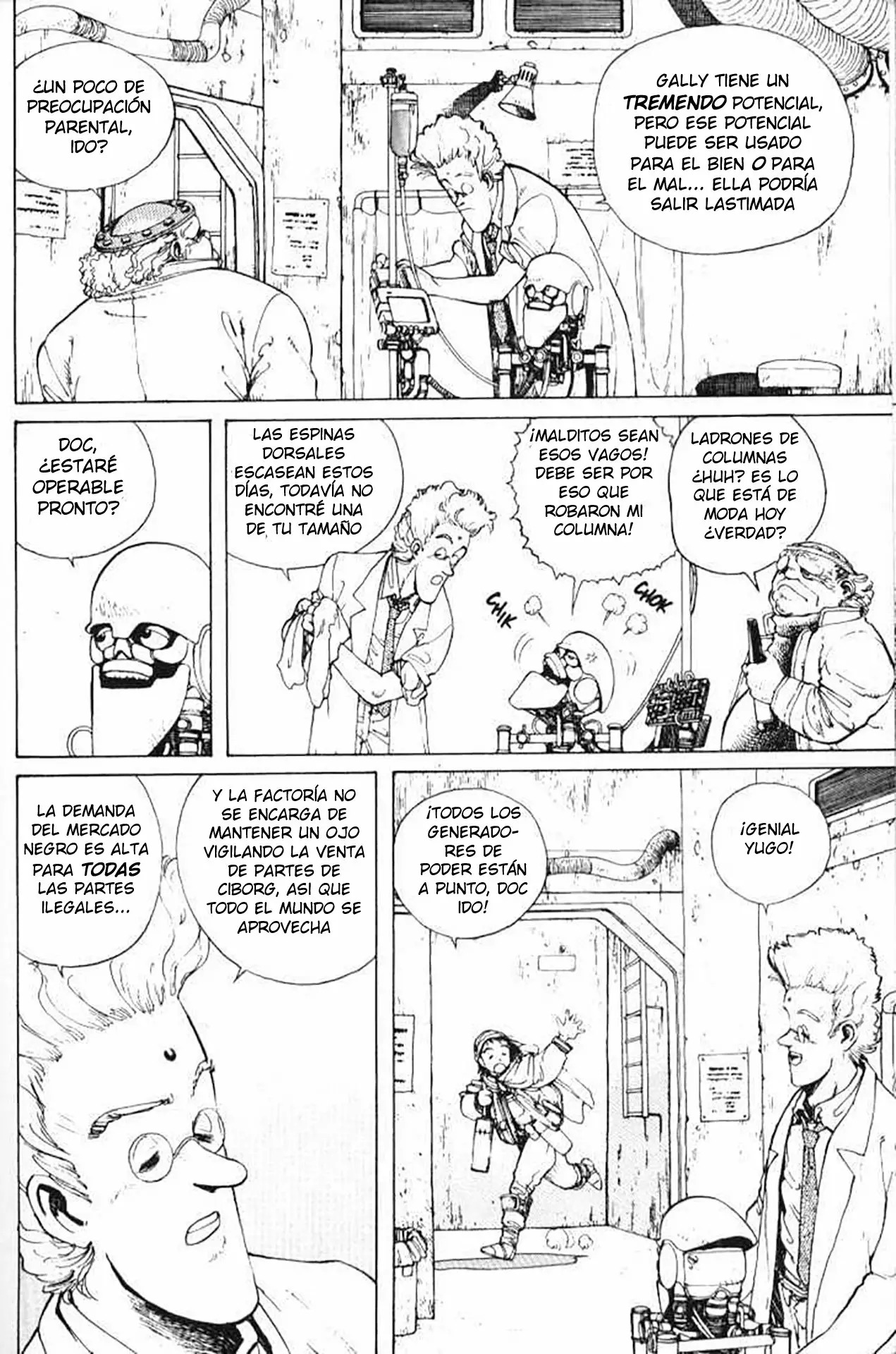 Read Battle Angel Alita es Manga Online