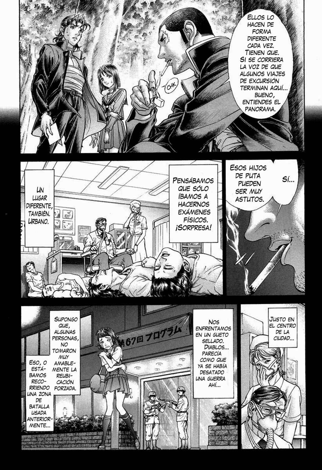 Read Battle Royale ES Manga Online
