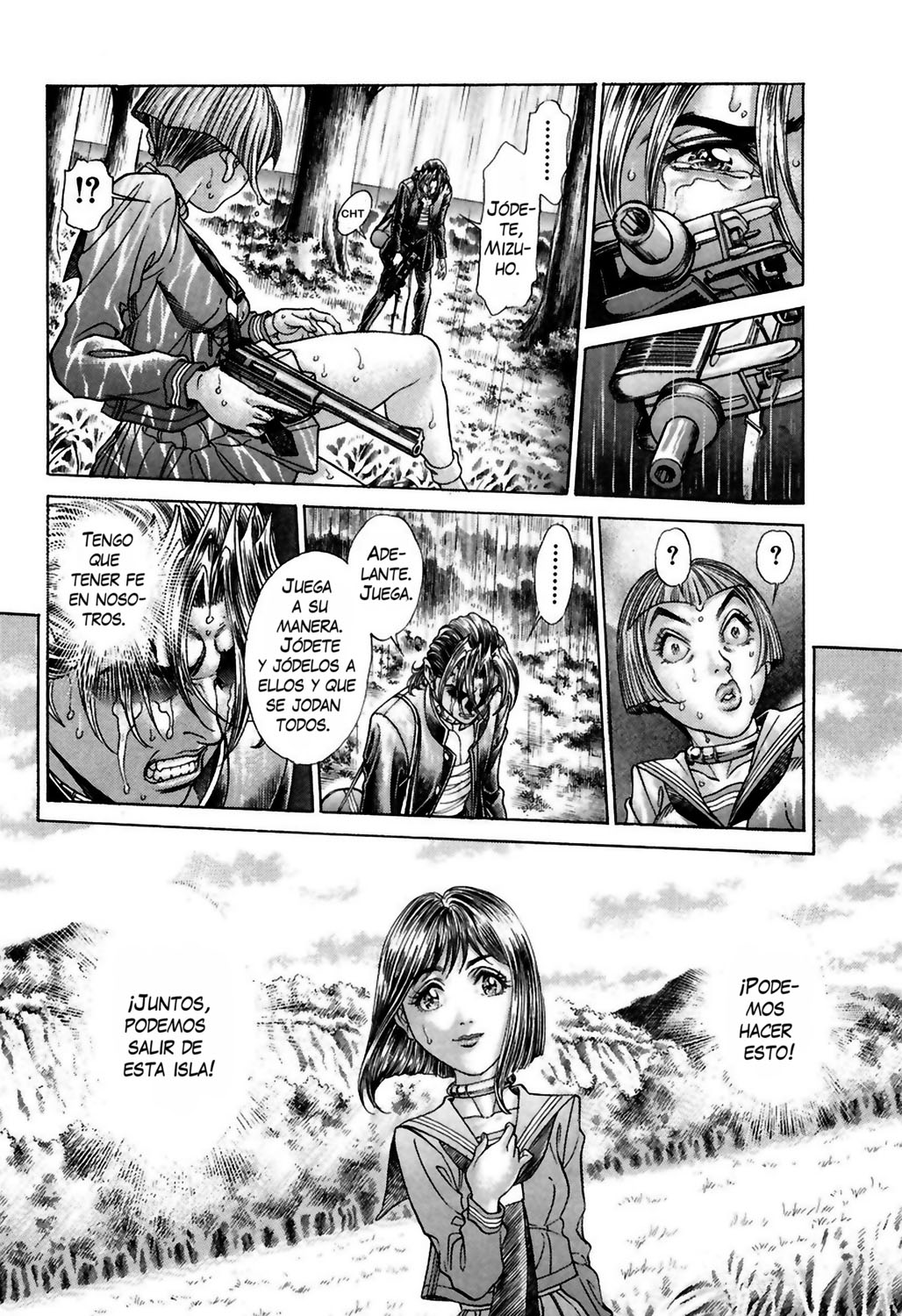 Read Battle Royale ES Manga Online