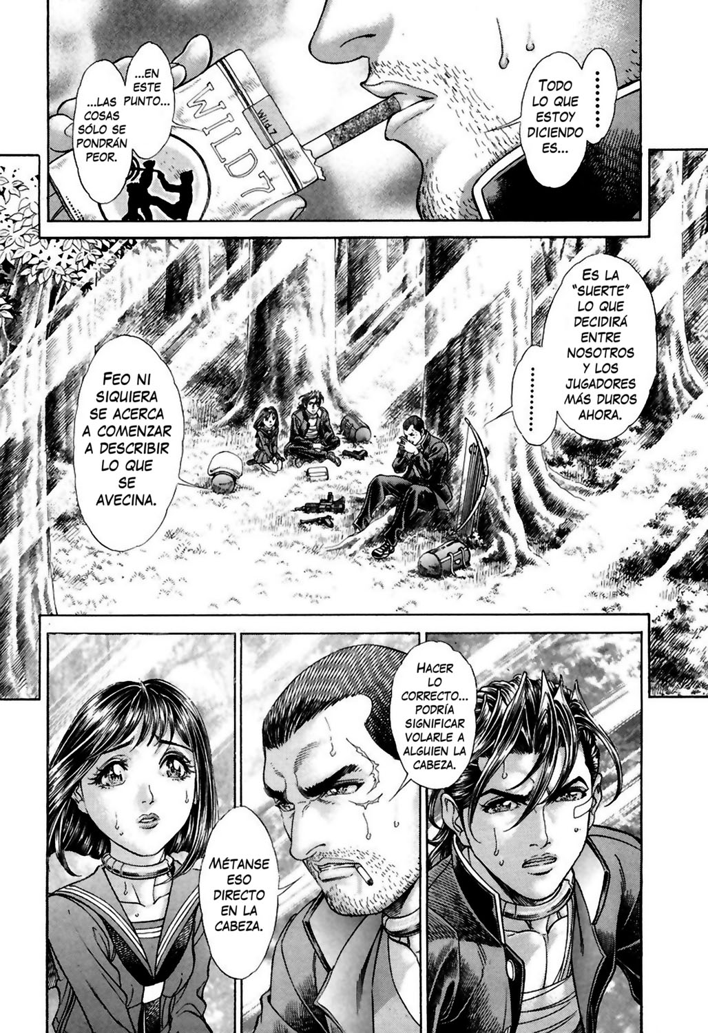 Read Battle Royale ES Manga Online