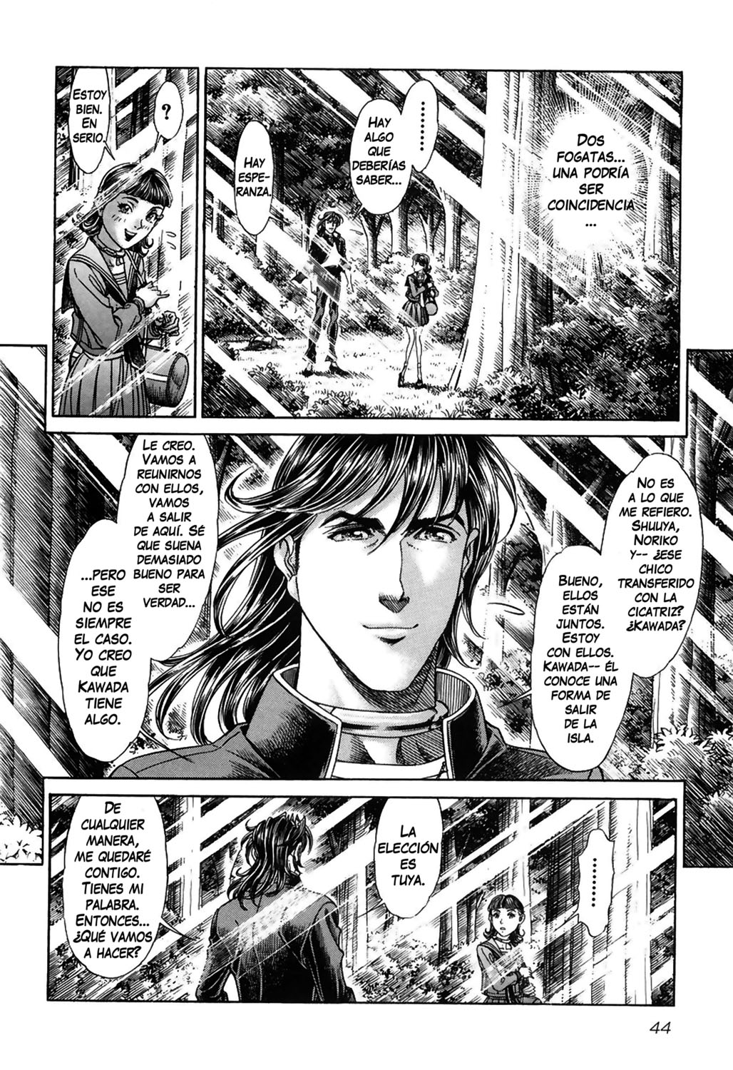 Read Battle Royale ES Manga Online