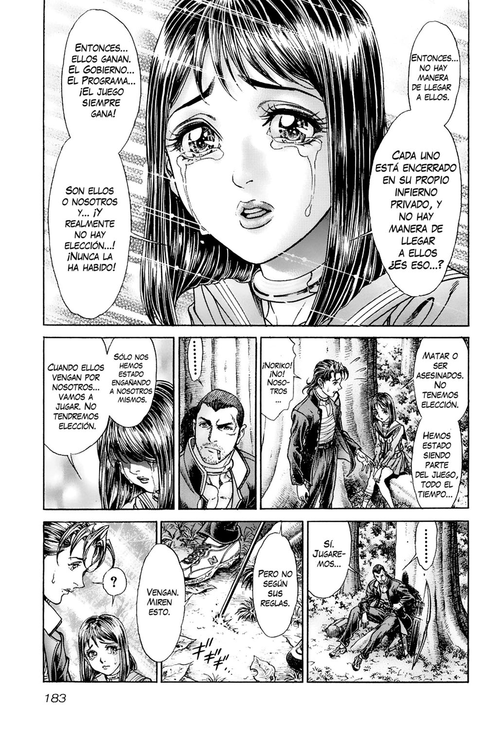 Read Battle Royale ES Manga Online