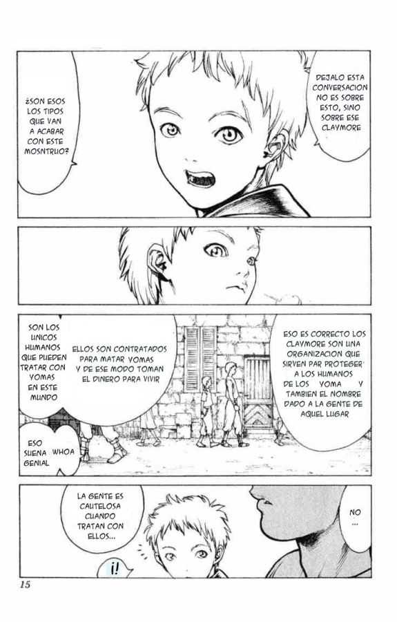 Read Claymore ES Manga Online