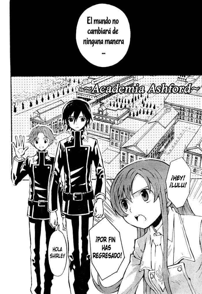 Read Code Geass Lelouch of the Rebellion es Manga Online