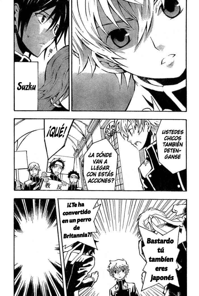 Read Code Geass Lelouch of the Rebellion es Manga Online