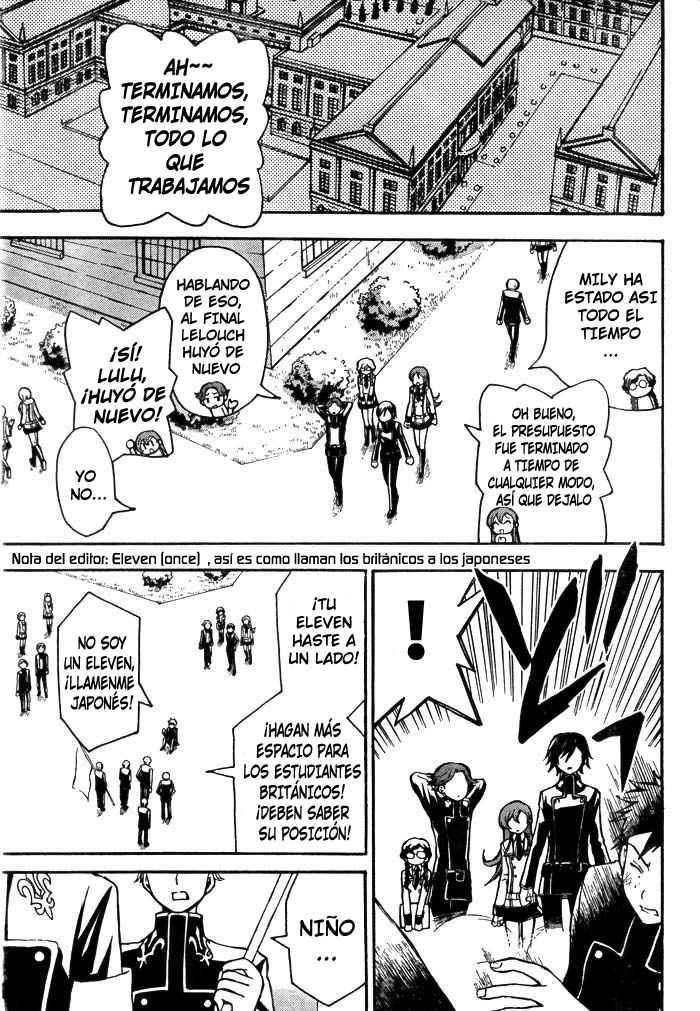 Read Code Geass Lelouch of the Rebellion es Manga Online