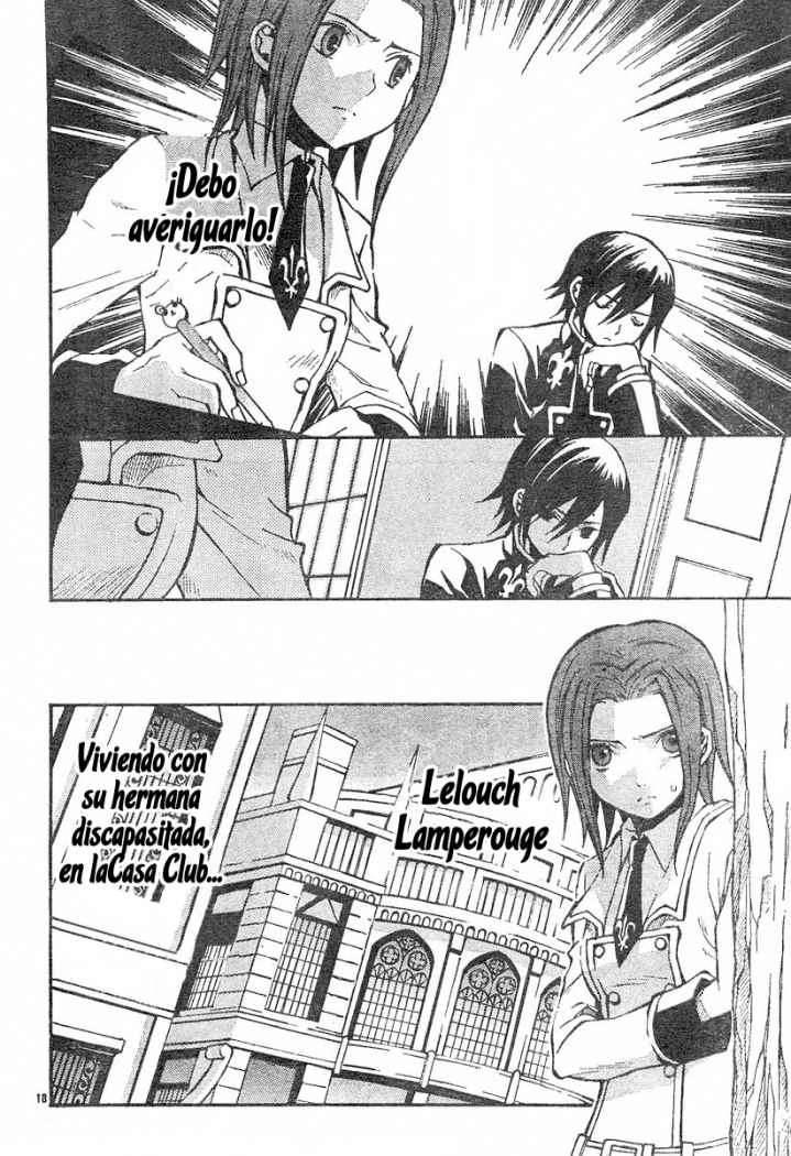 Read Code Geass Lelouch of the Rebellion es Manga Online