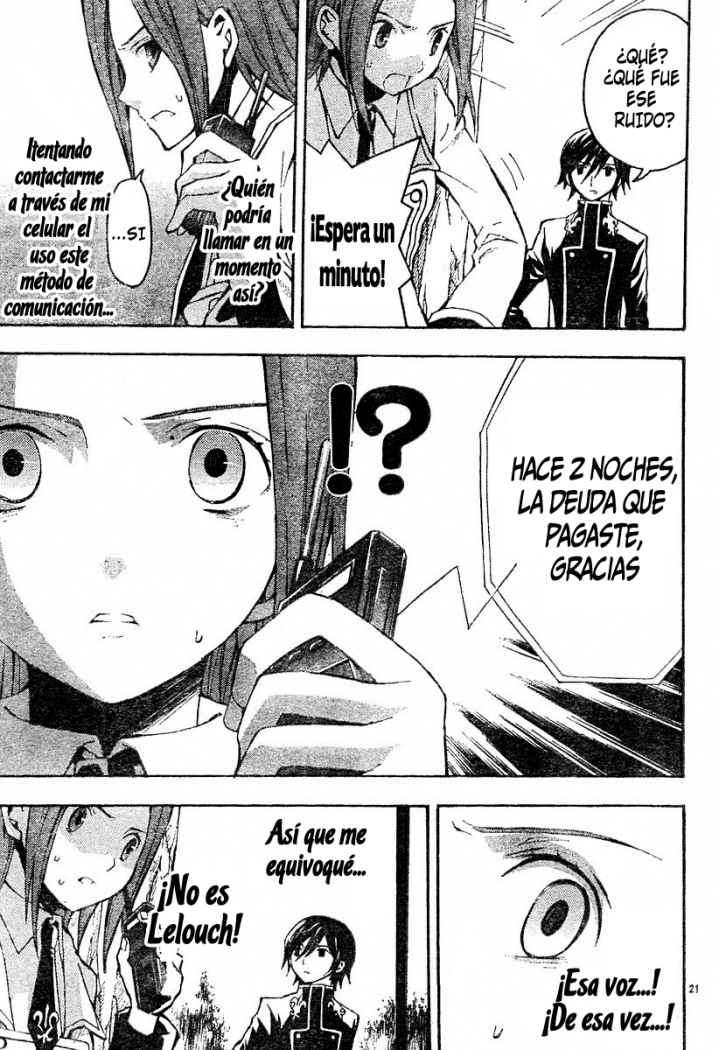 Read Code Geass Lelouch of the Rebellion es Manga Online