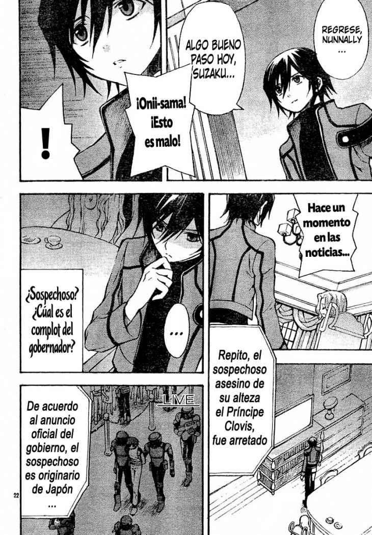 Read Code Geass Lelouch of the Rebellion es Manga Online
