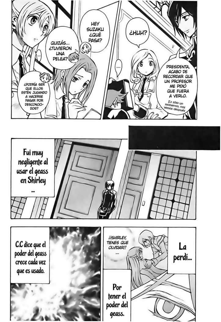 Read Code Geass Lelouch of the Rebellion es Manga Online