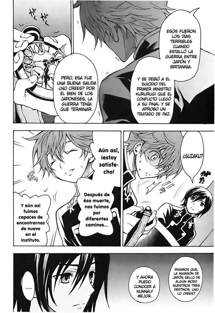 Read Code Geass Lelouch of the Rebellion es Manga Online