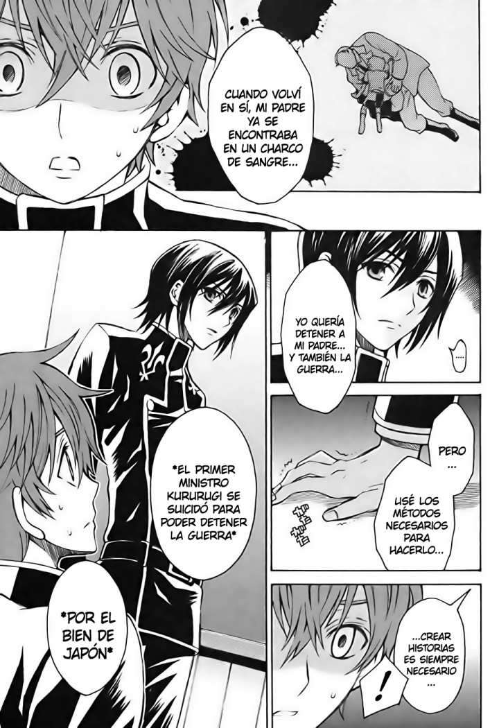 Read Code Geass Lelouch of the Rebellion es Manga Online