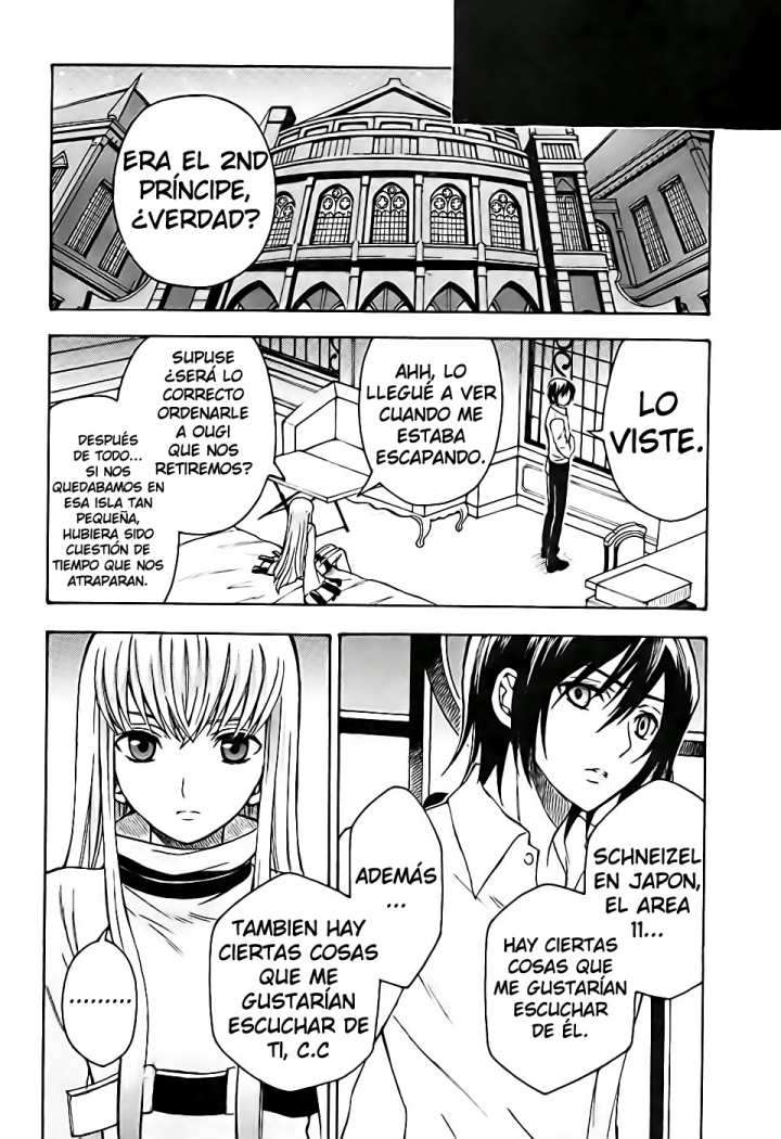 Read Code Geass Lelouch of the Rebellion es Manga Online