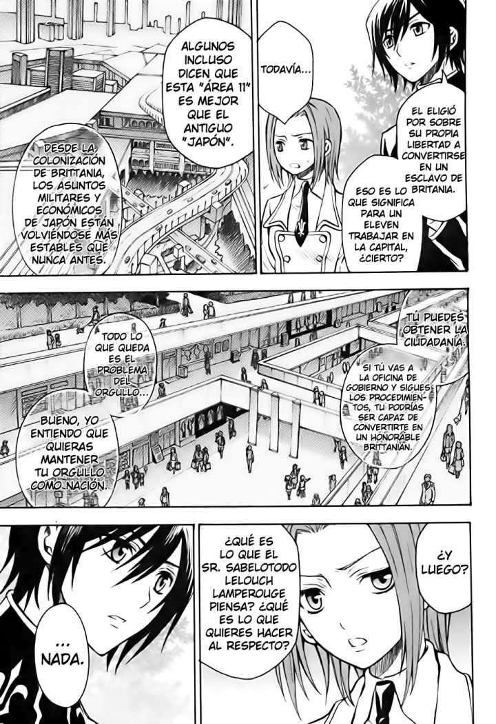 Read Code Geass Lelouch of the Rebellion es Manga Online
