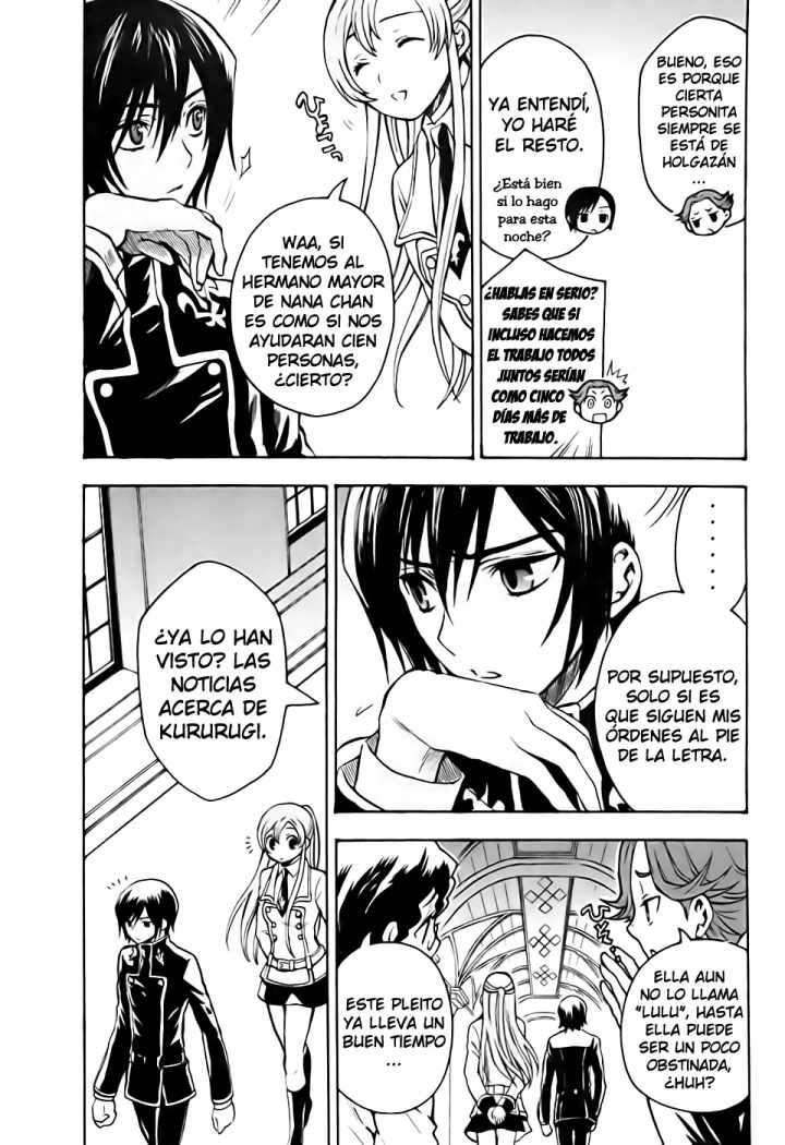 Read Code Geass Lelouch of the Rebellion es Manga Online