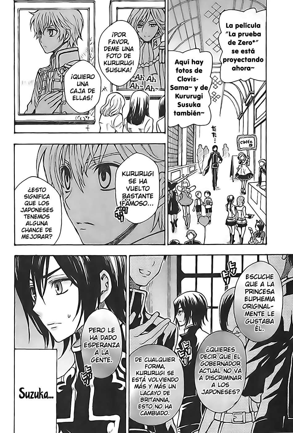 Read Code Geass Lelouch of the Rebellion es Manga Online