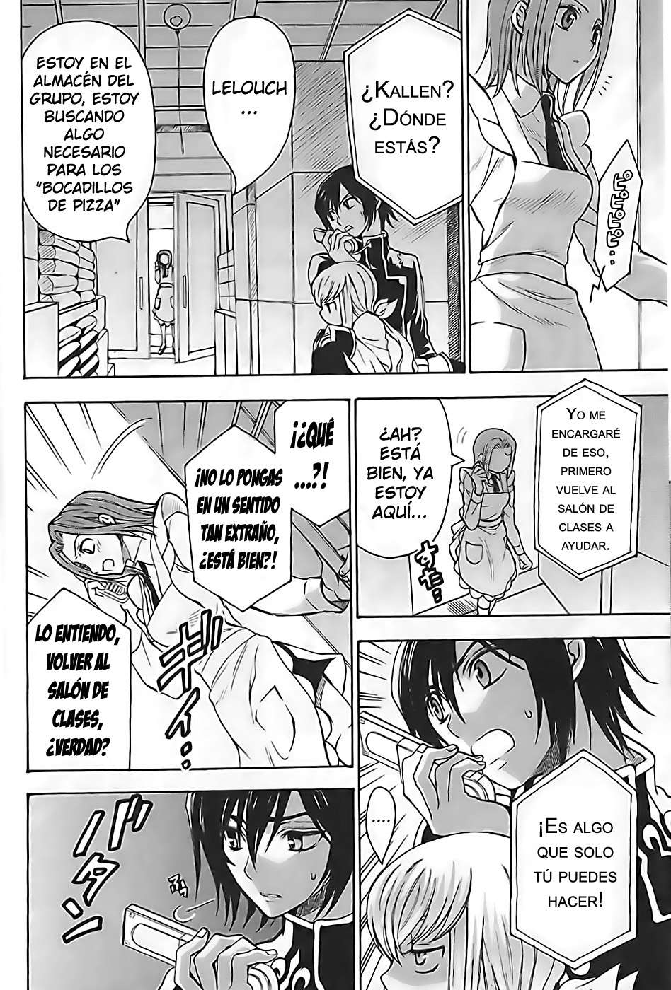 Read Code Geass Lelouch of the Rebellion es Manga Online