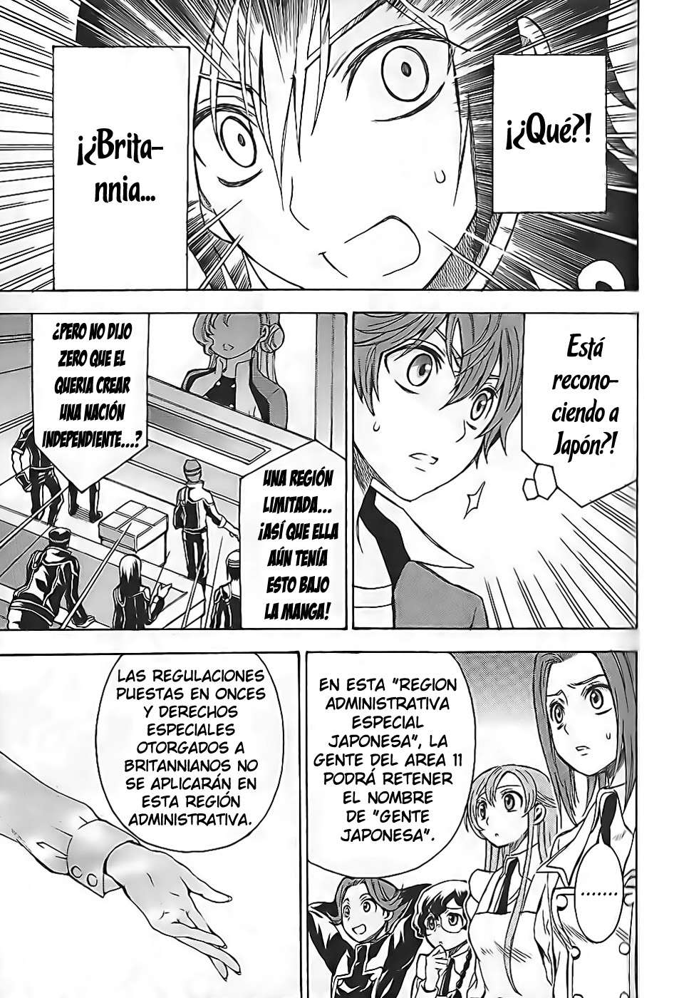 Read Code Geass Lelouch of the Rebellion es Manga Online