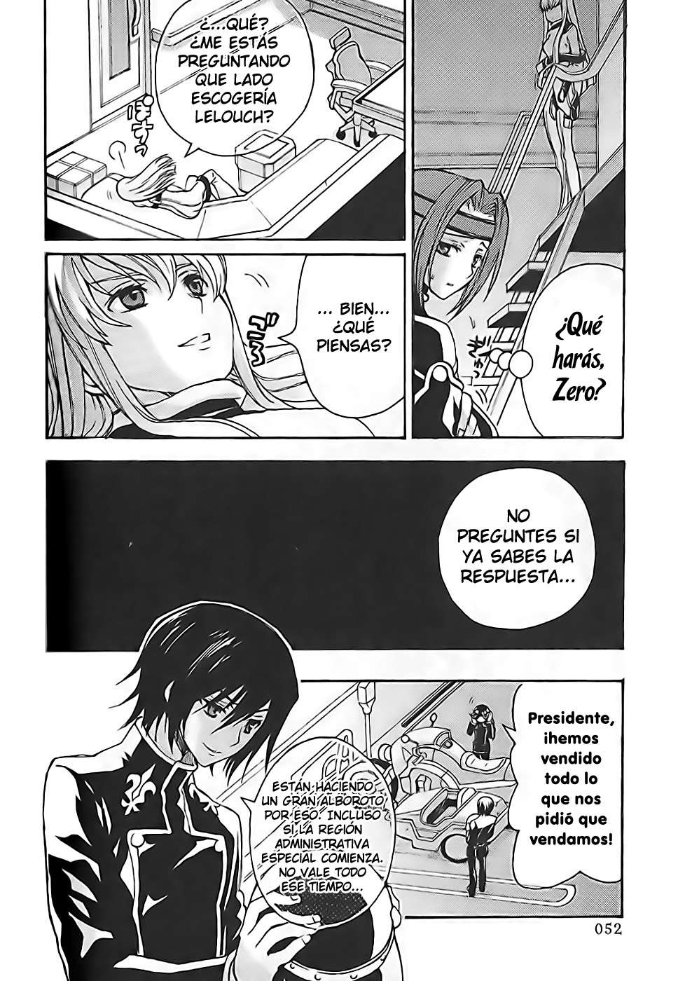 Read Code Geass Lelouch of the Rebellion es Manga Online