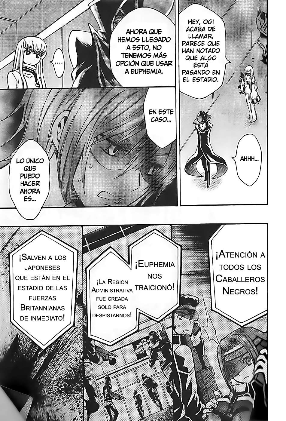 Read Code Geass Lelouch of the Rebellion es Manga Online