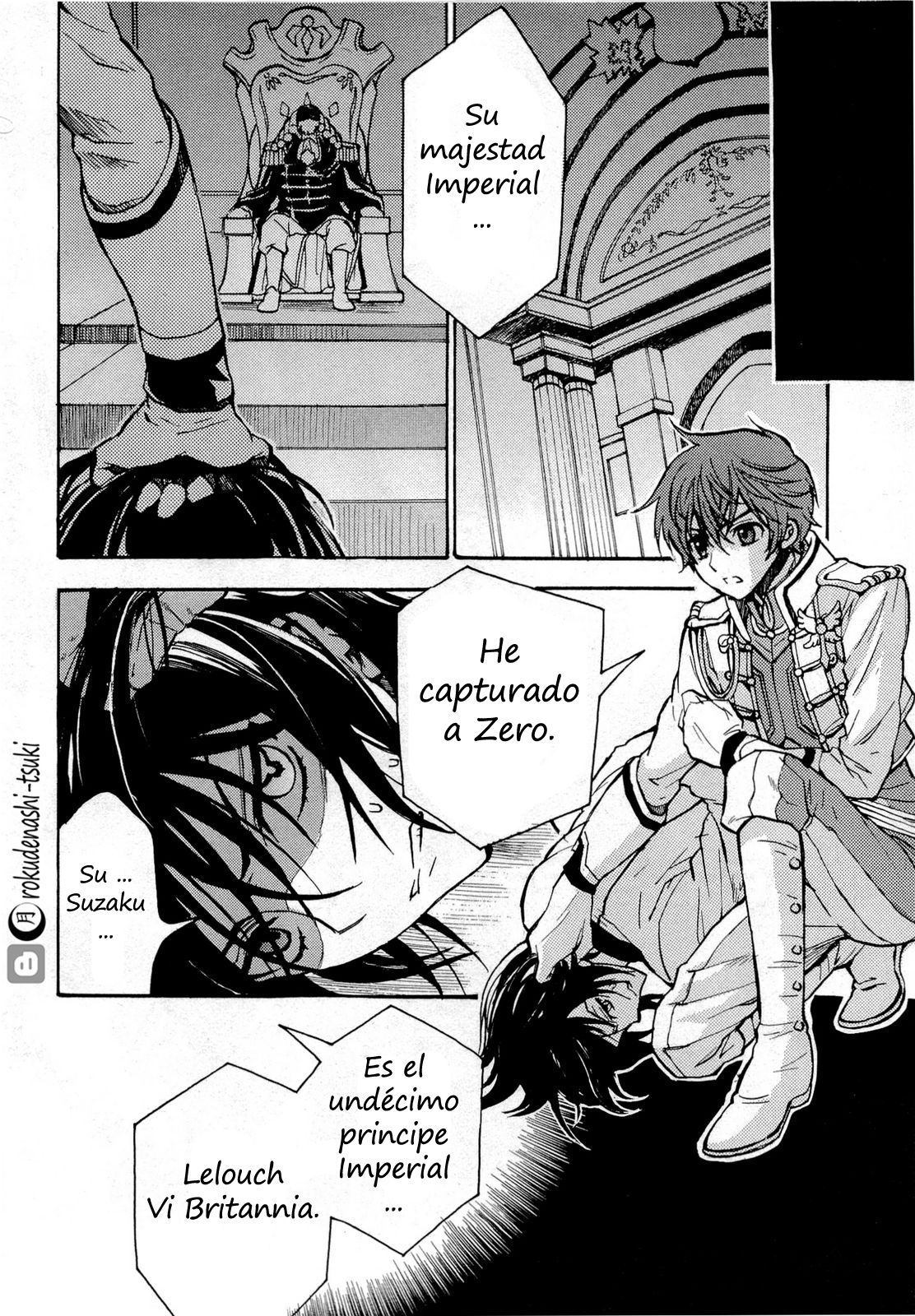 Read Code Geass Lelouch of the Rebellion es Manga Online