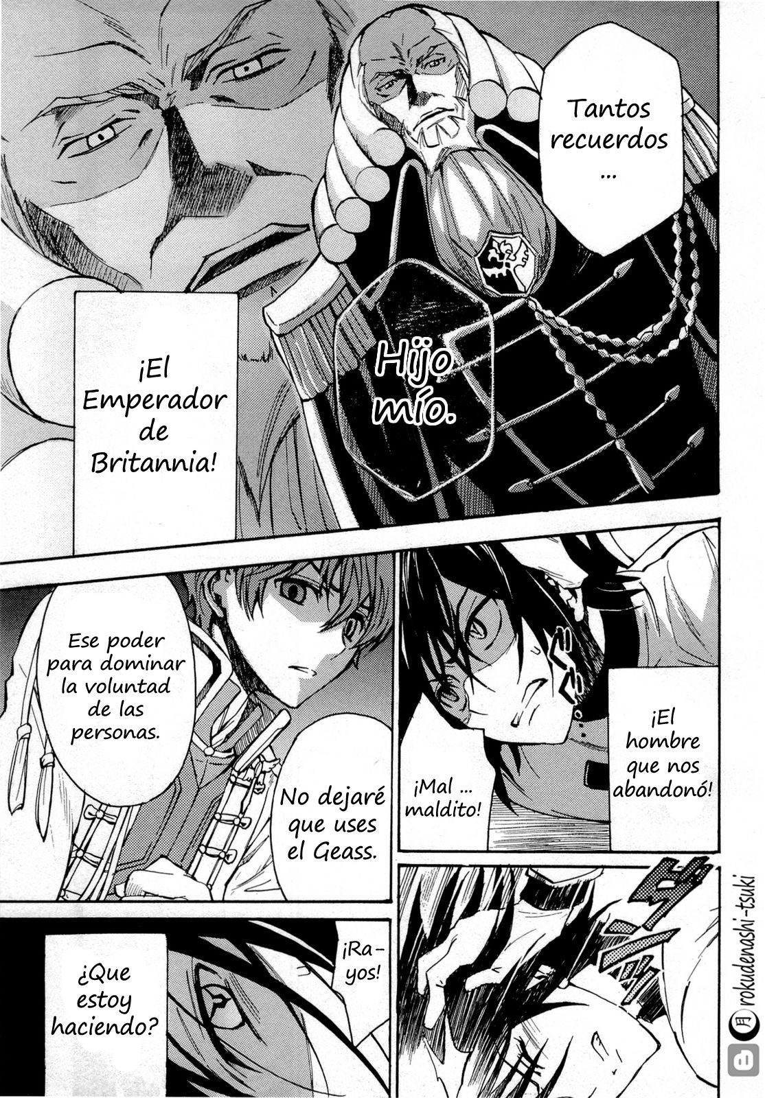 Read Code Geass Lelouch of the Rebellion es Manga Online
