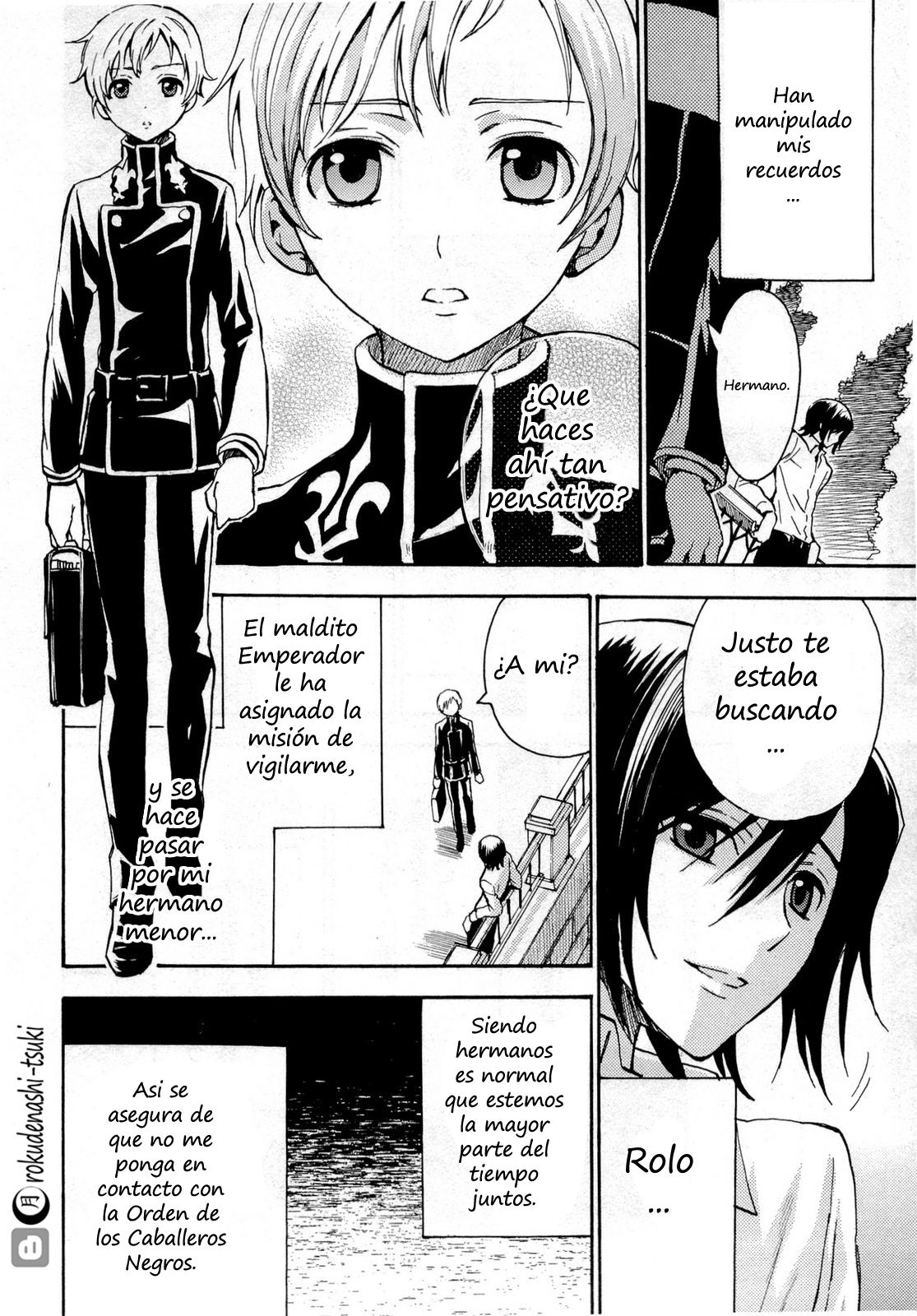 Read Code Geass Lelouch of the Rebellion es Manga Online