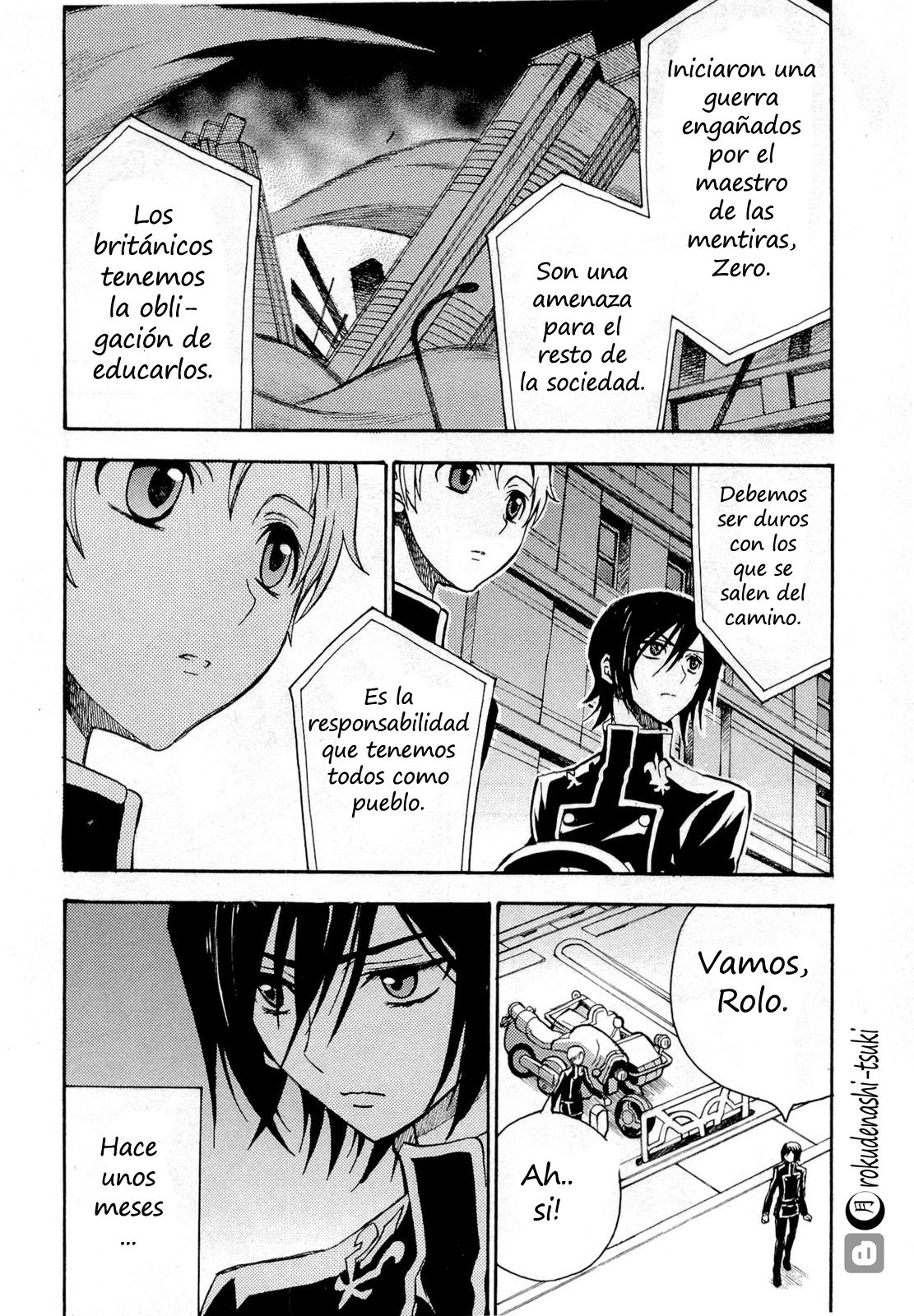 Read Code Geass Lelouch of the Rebellion es Manga Online