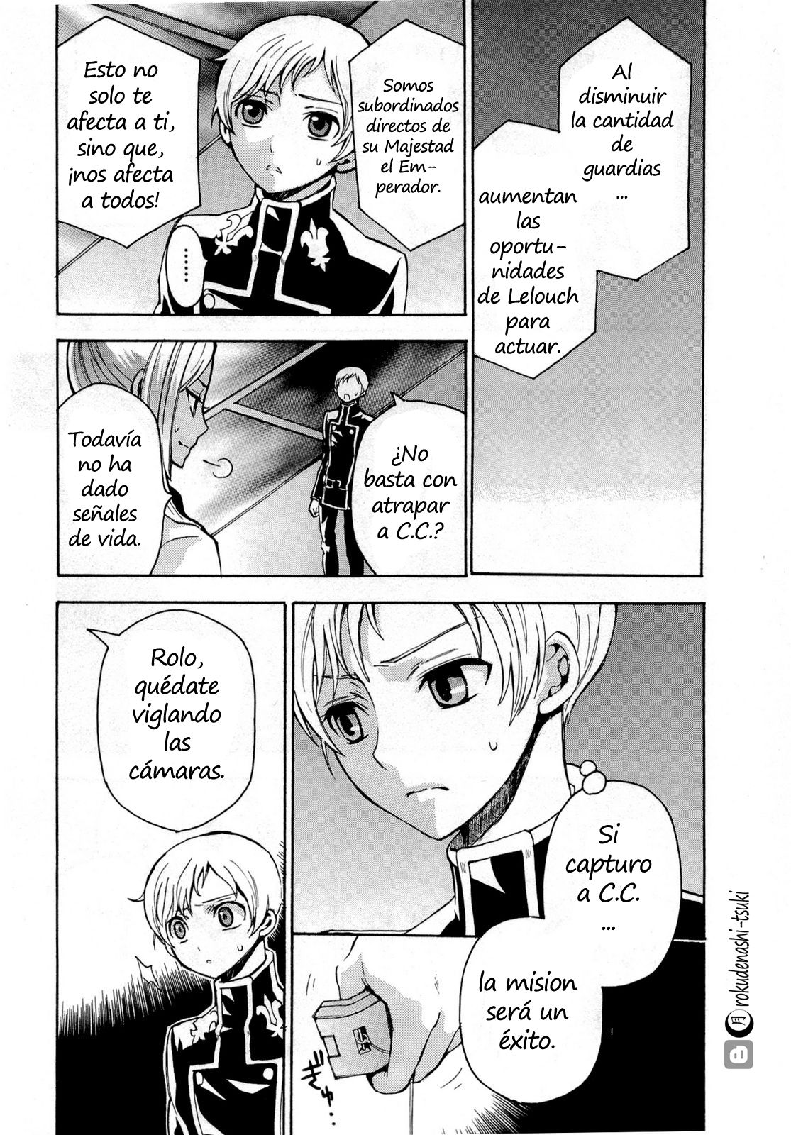Read Code Geass Lelouch of the Rebellion es Manga Online