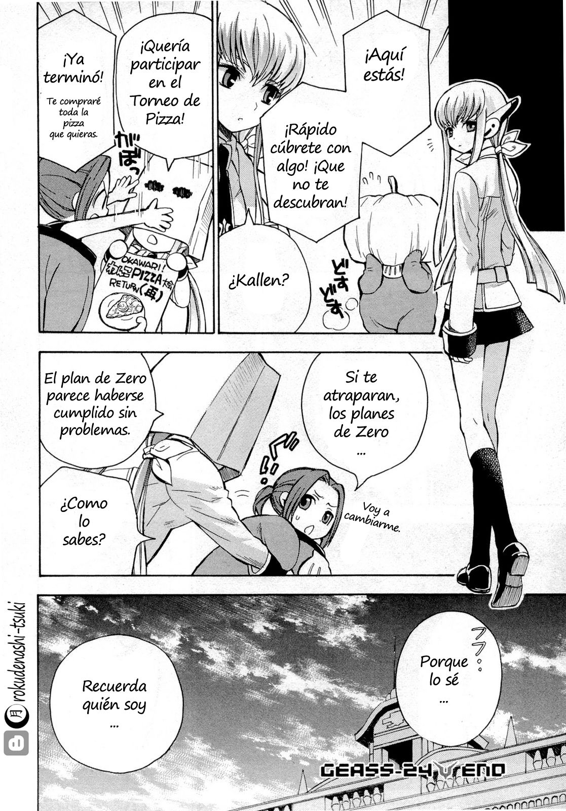 Read Code Geass Lelouch of the Rebellion es Manga Online