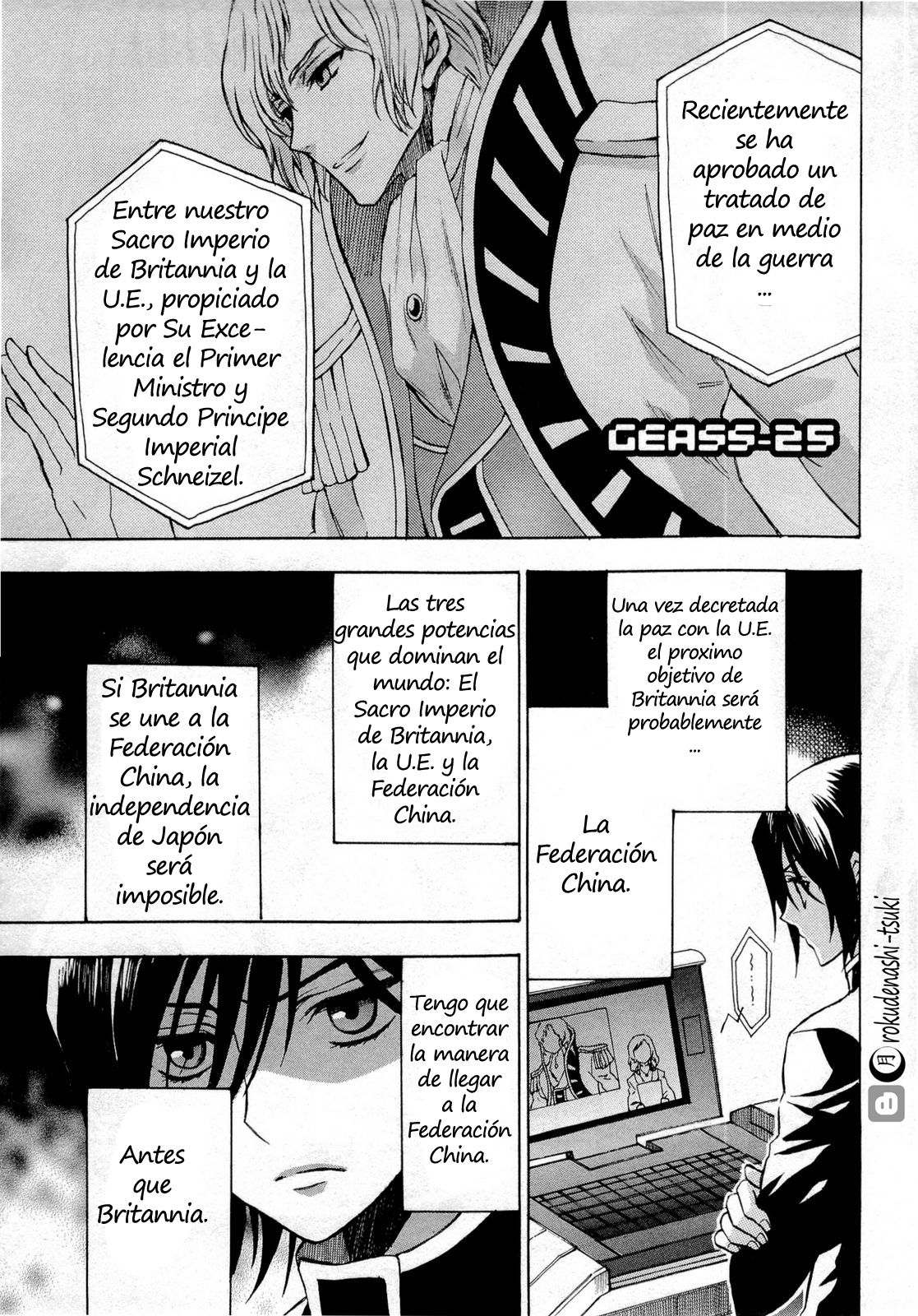 Read Code Geass Lelouch of the Rebellion es Manga Online