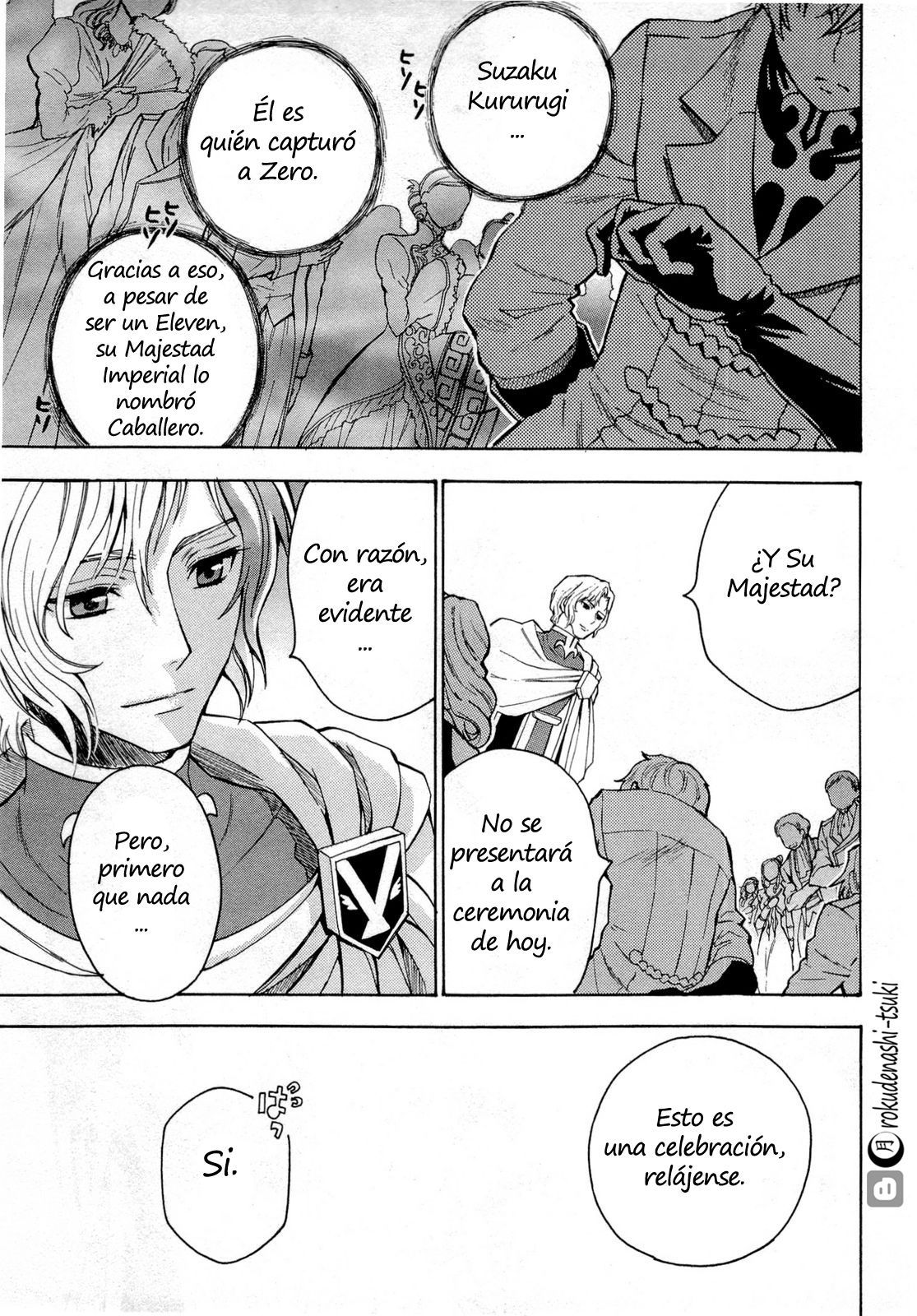 Read Code Geass Lelouch of the Rebellion es Manga Online