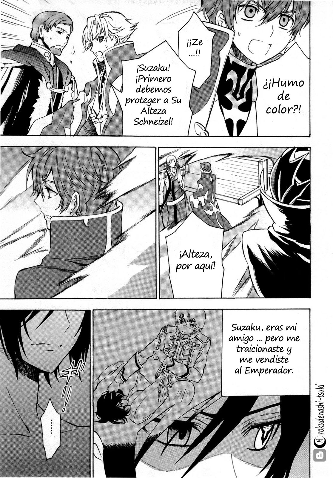 Read Code Geass Lelouch of the Rebellion es Manga Online