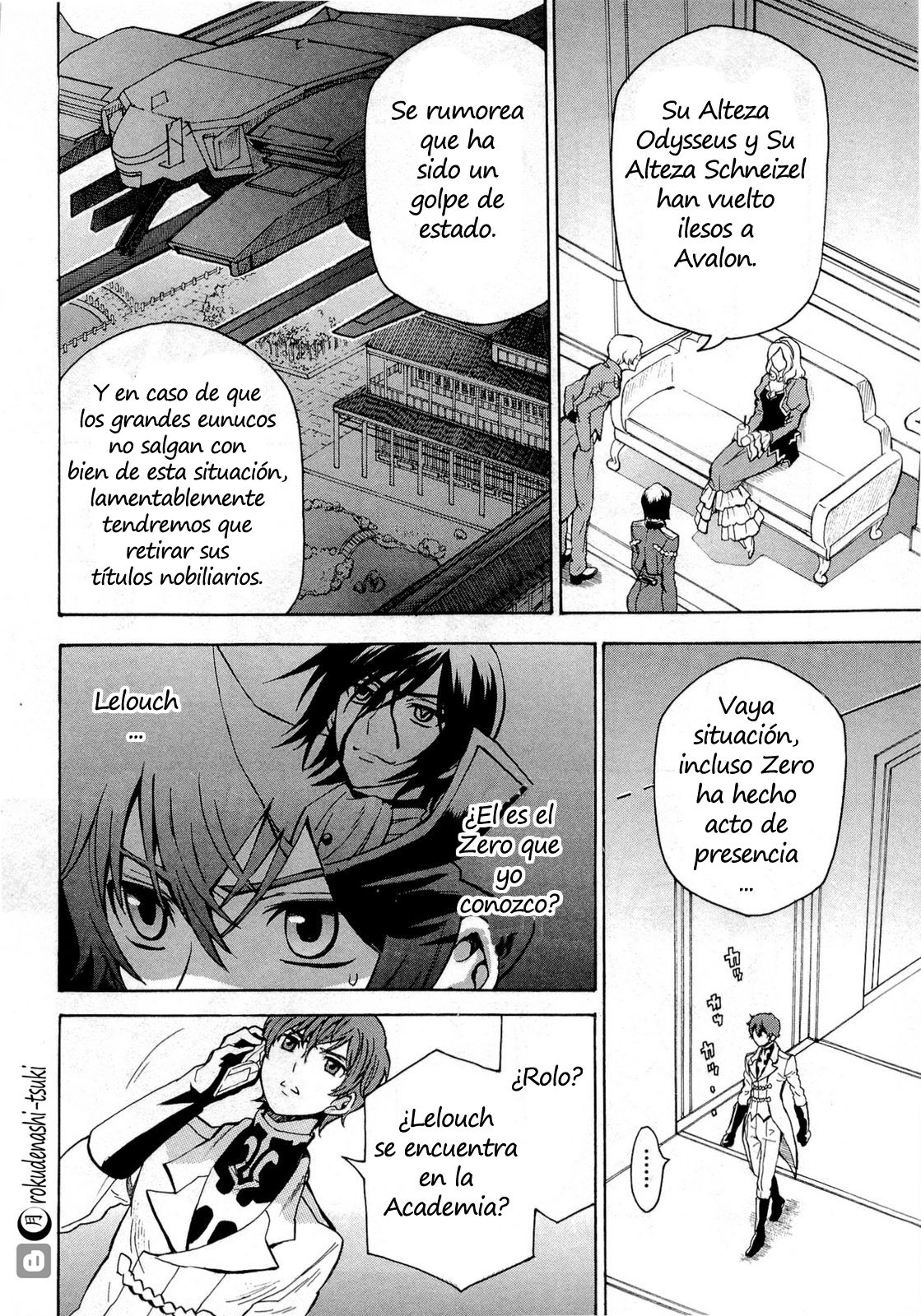 Read Code Geass Lelouch of the Rebellion es Manga Online