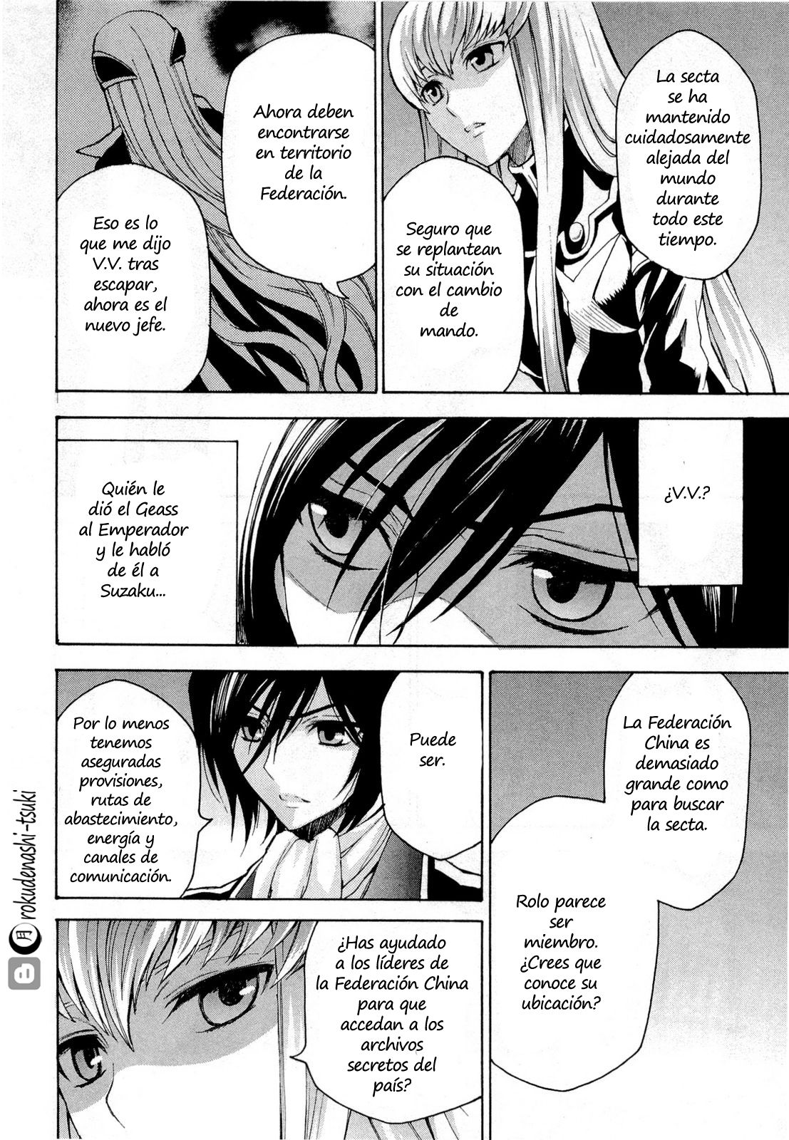 Read Code Geass Lelouch of the Rebellion es Manga Online