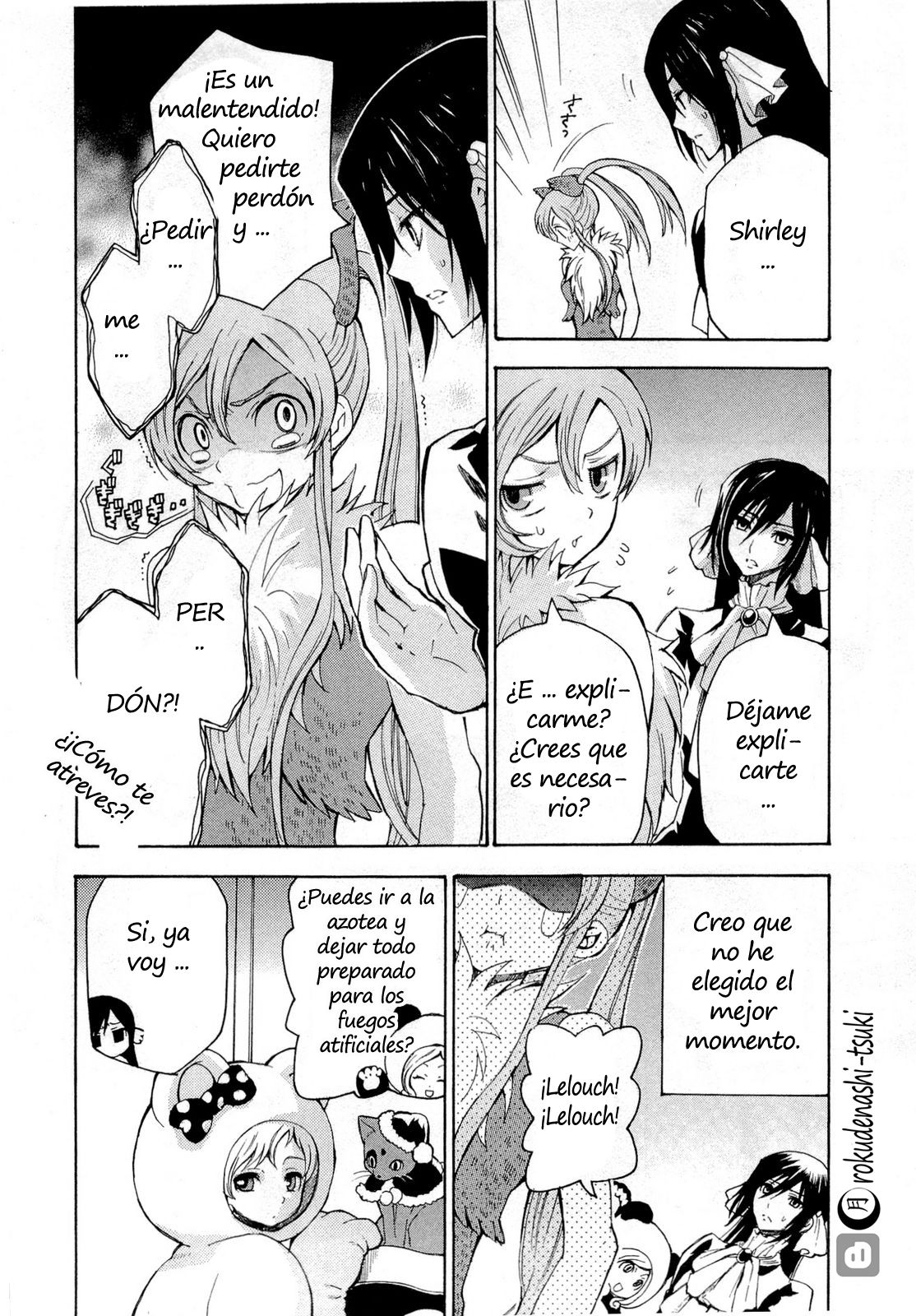 Read Code Geass Lelouch of the Rebellion es Manga Online