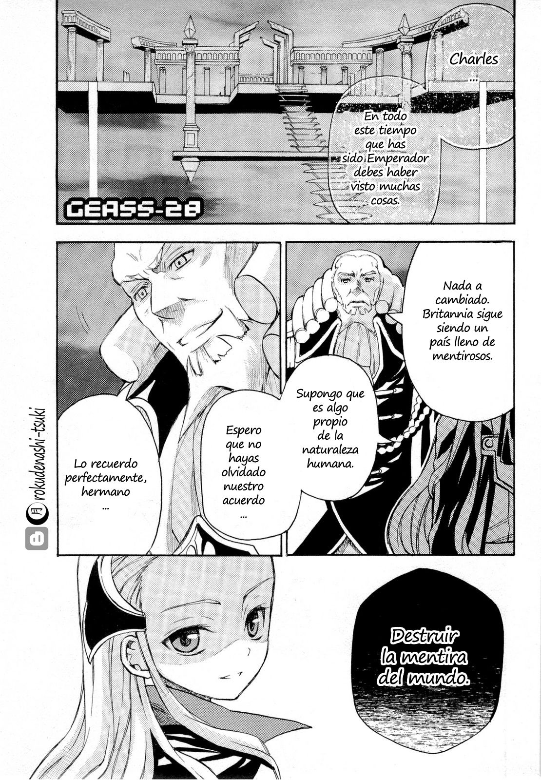 Read Code Geass Lelouch of the Rebellion es Manga Online