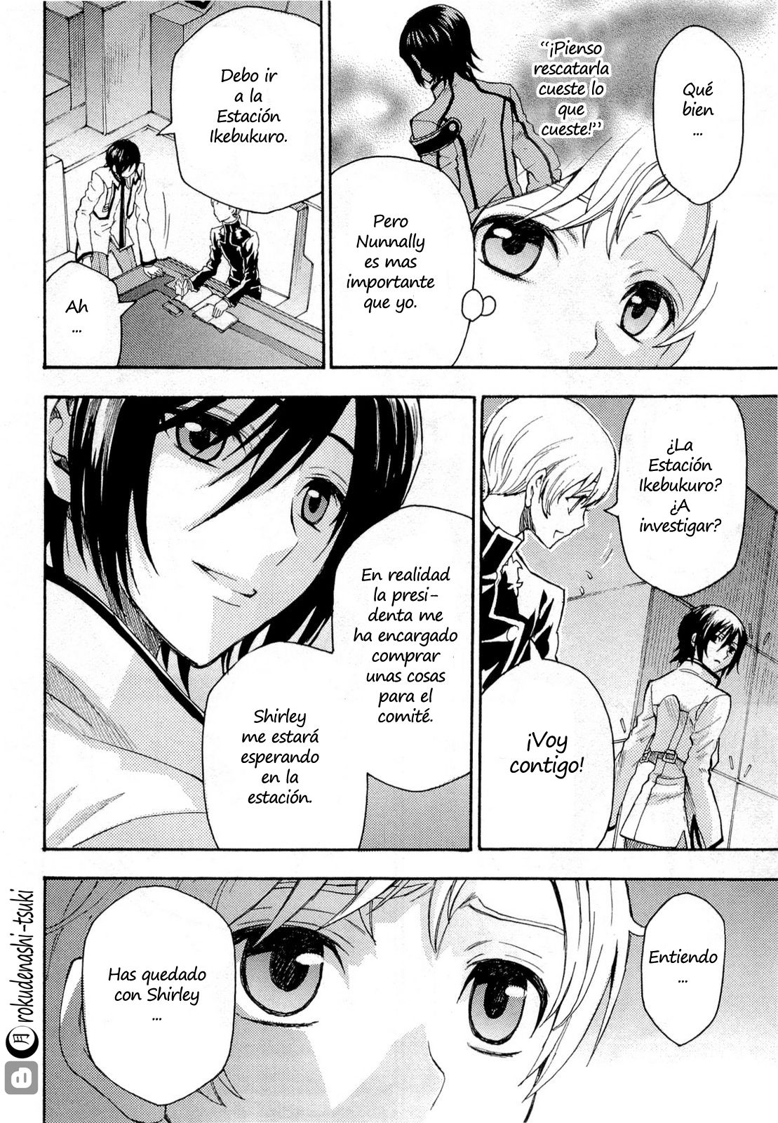 Read Code Geass Lelouch of the Rebellion es Manga Online