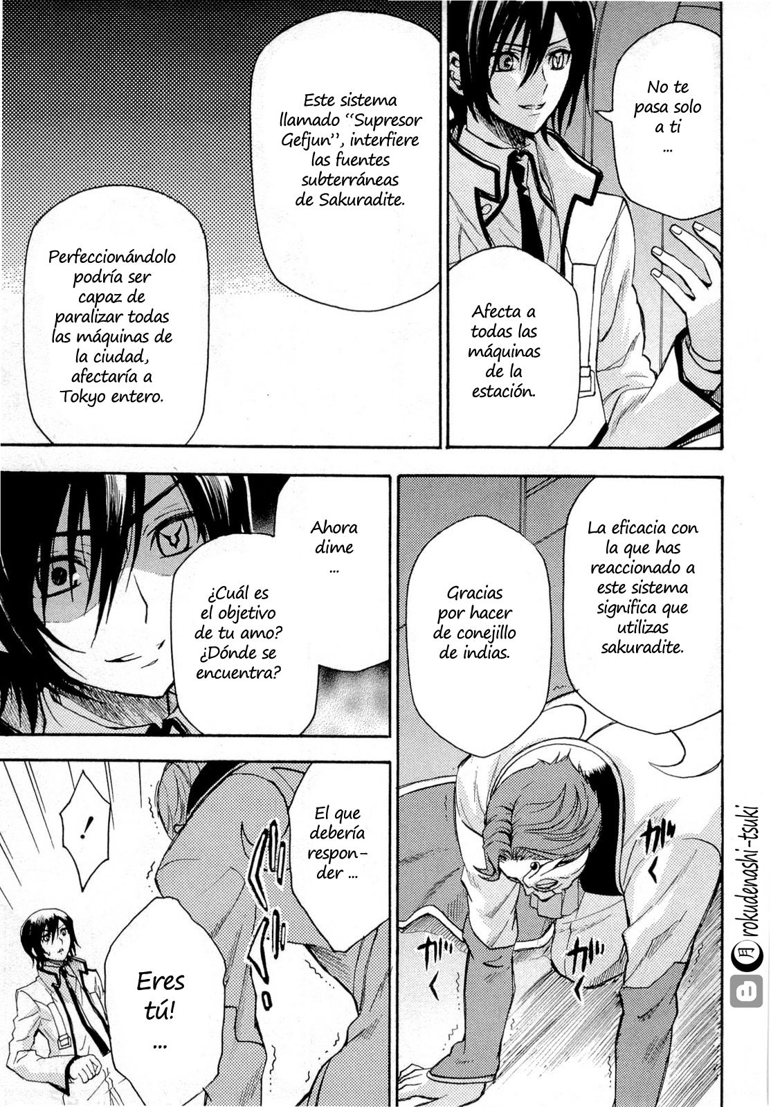 Read Code Geass Lelouch of the Rebellion es Manga Online