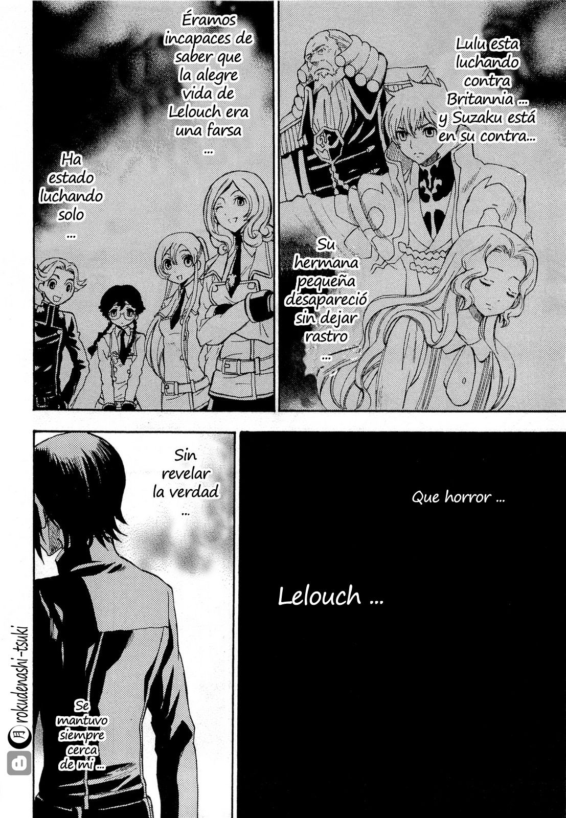 Read Code Geass Lelouch of the Rebellion es Manga Online