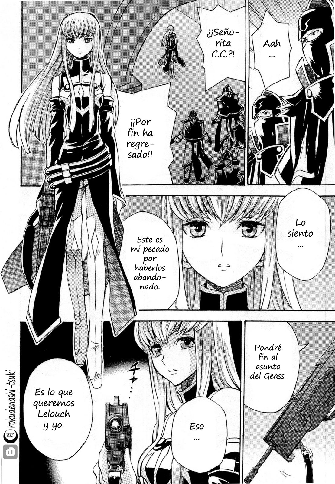 Read Code Geass Lelouch of the Rebellion es Manga Online
