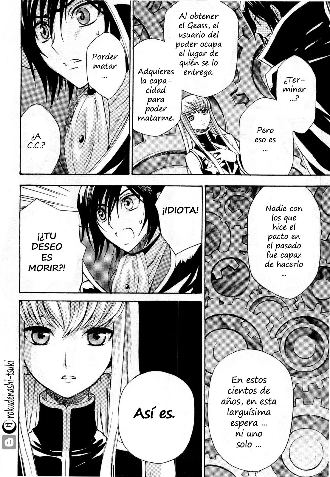 Read Code Geass Lelouch of the Rebellion es Manga Online