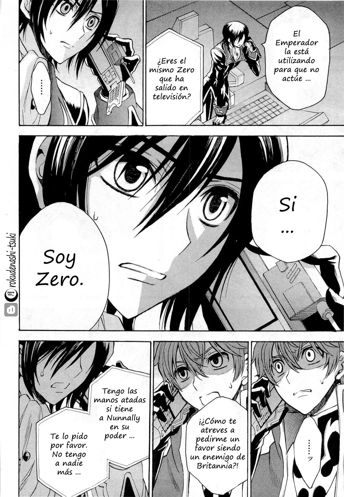Read Code Geass Lelouch of the Rebellion es Manga Online