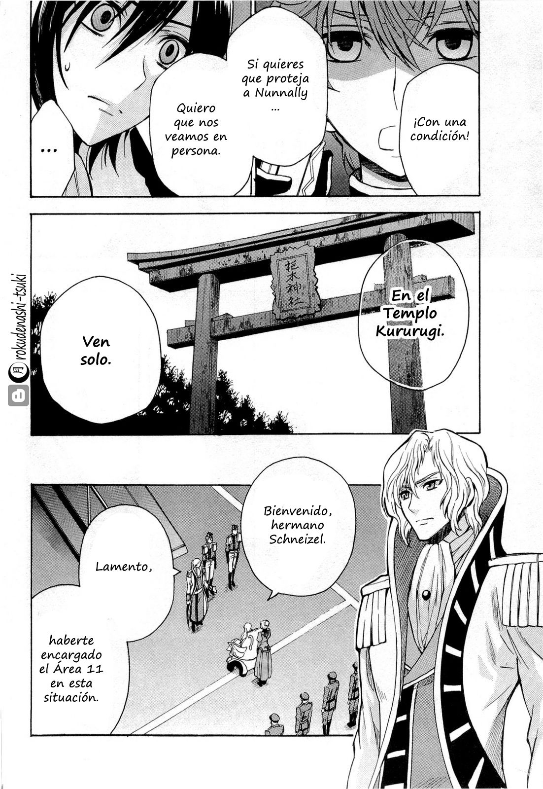 Read Code Geass Lelouch of the Rebellion es Manga Online