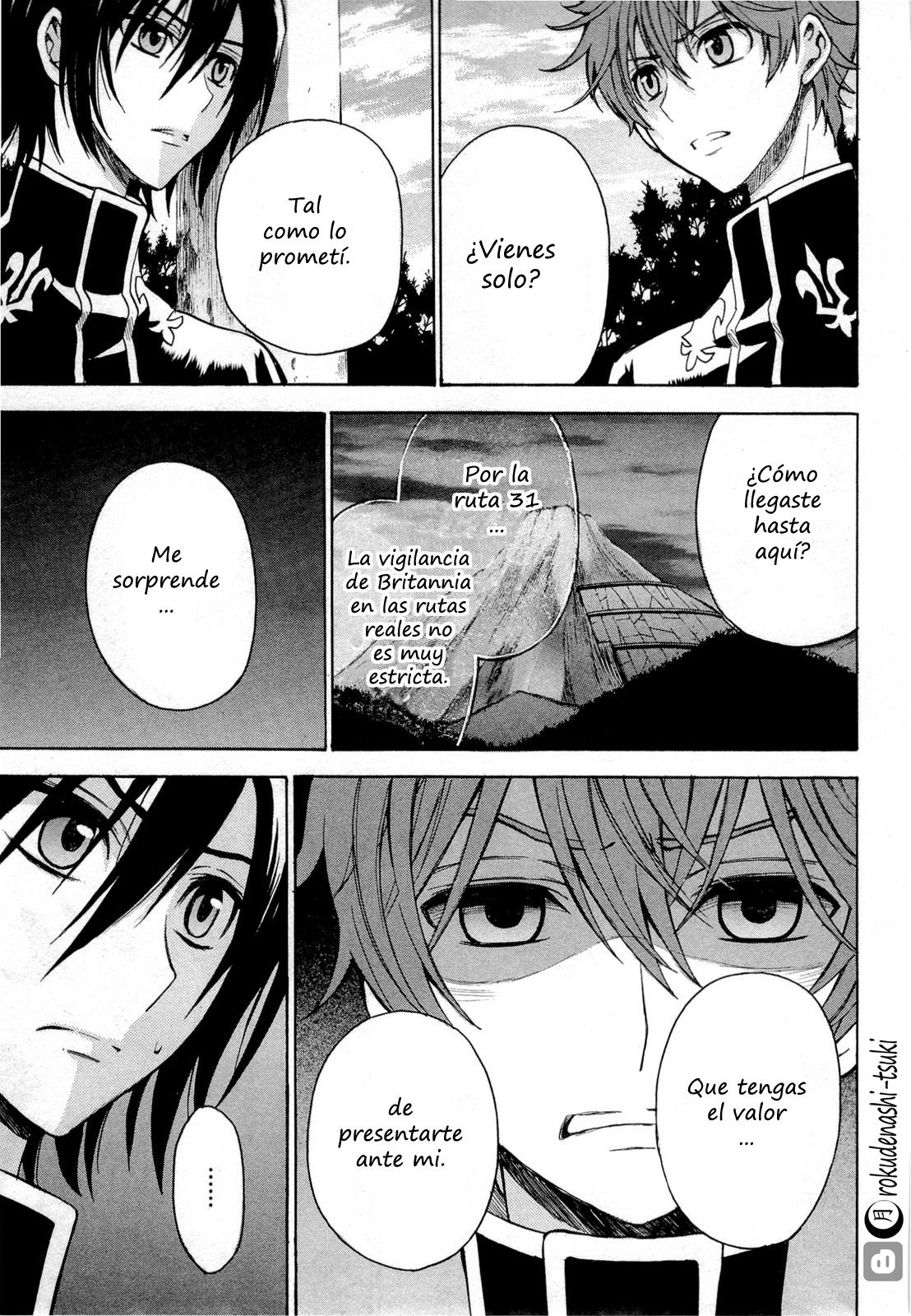 Read Code Geass Lelouch of the Rebellion es Manga Online