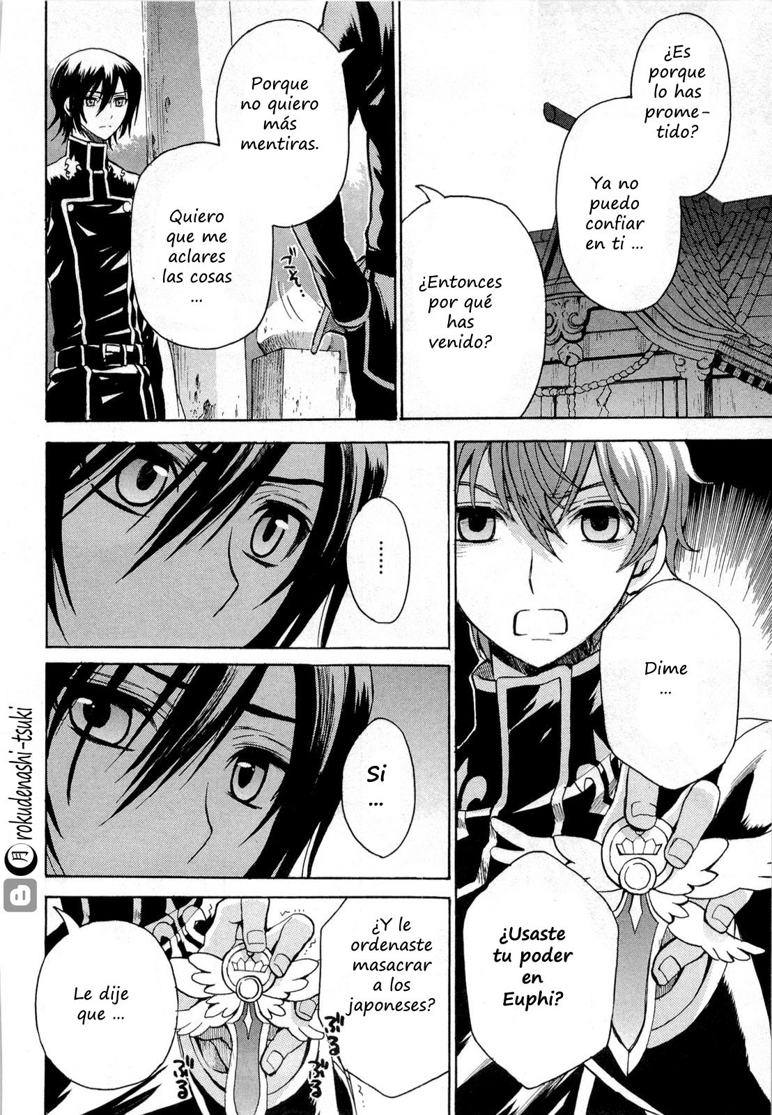Read Code Geass Lelouch of the Rebellion es Manga Online