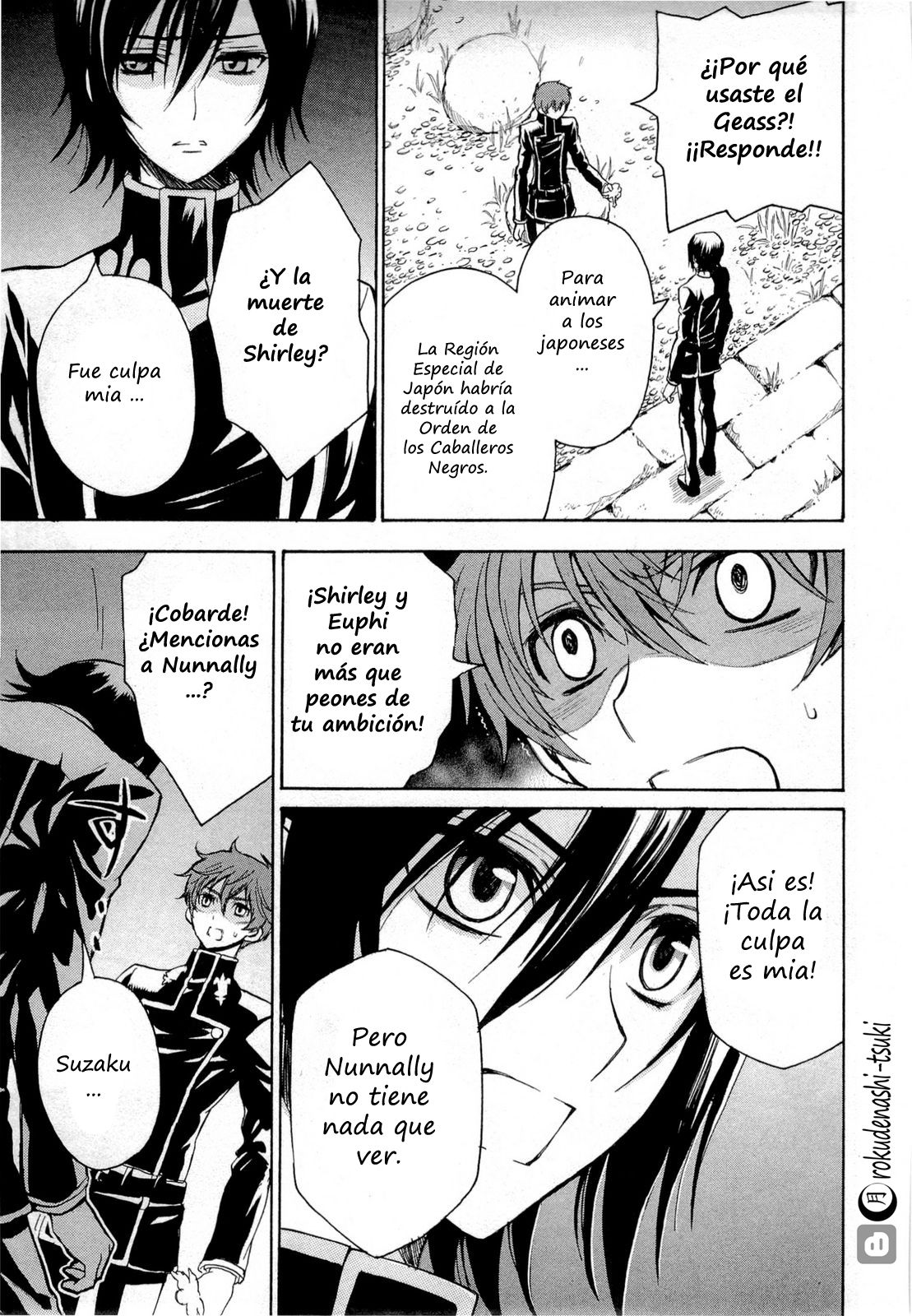 Read Code Geass Lelouch of the Rebellion es Manga Online