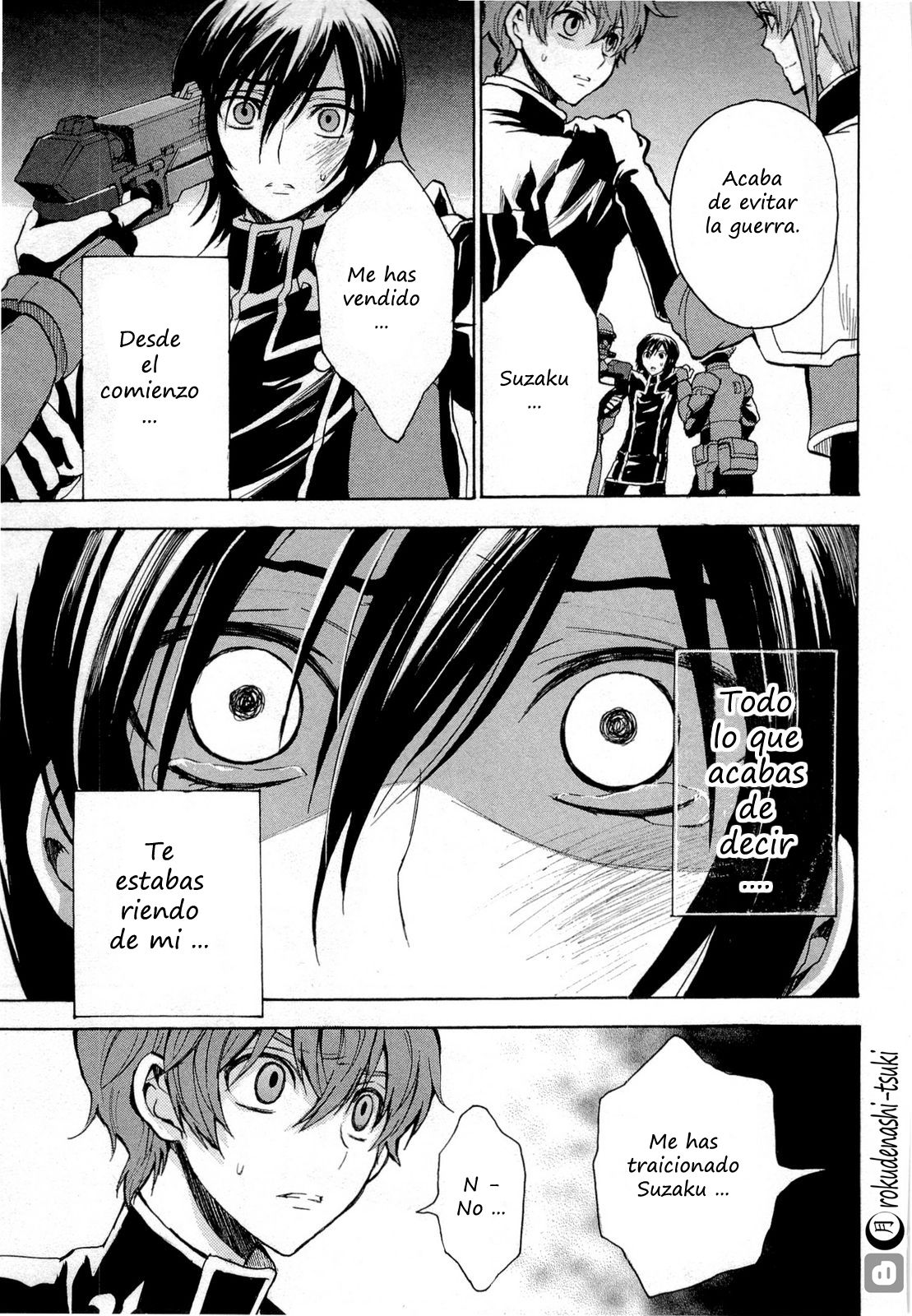 Read Code Geass Lelouch of the Rebellion es Manga Online
