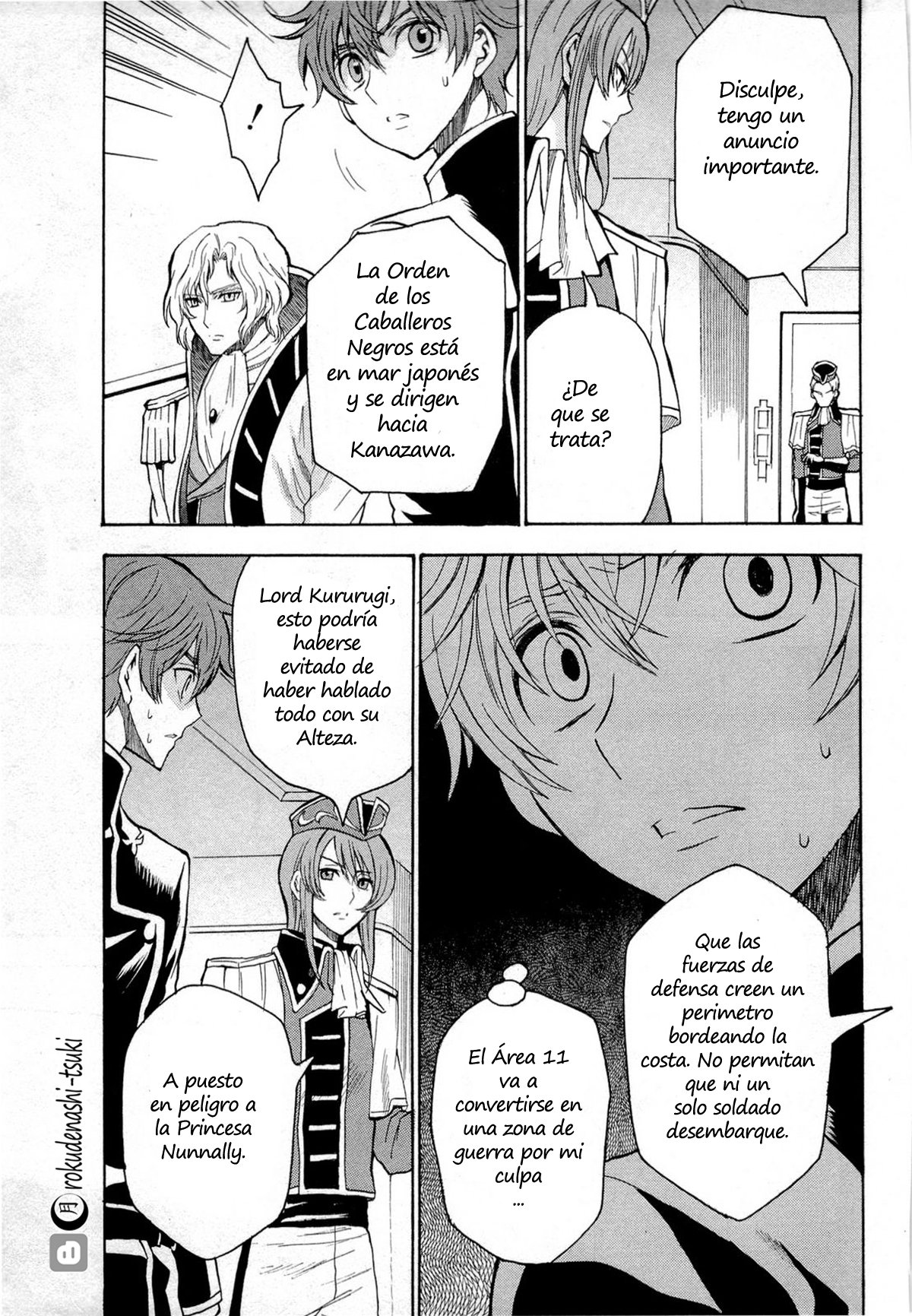 Read Code Geass Lelouch of the Rebellion es Manga Online