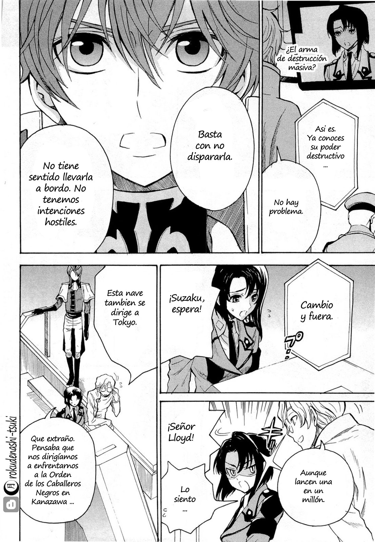 Read Code Geass Lelouch of the Rebellion es Manga Online